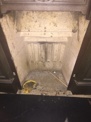 Gas fireplace renovation
