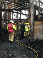 Chester zoo is on fire