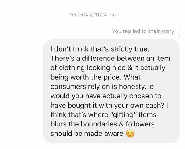 Can we chat about fashion Instagrammers/influencers..