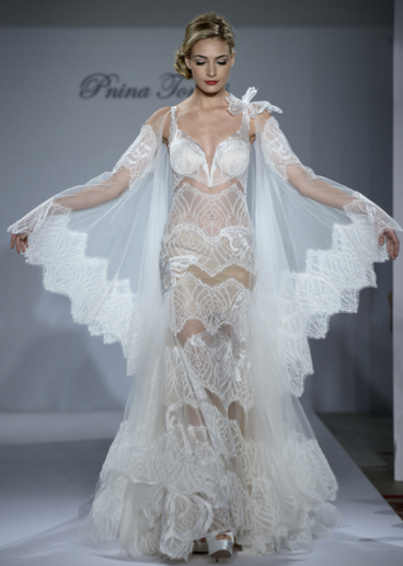 To think this wedding dress is a bit... much?