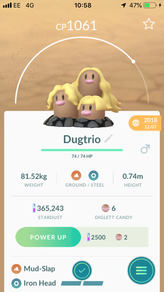 PokemonGo #21.  We'll drink drink drink to Lileep the Pink the saviour of PokemonGo...