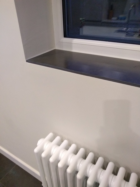 Windows without internal sills