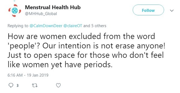 More erasure of women