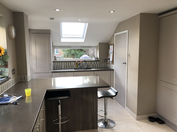 Help me plan an open plan kitchen / diner by knocking down an internal wall..