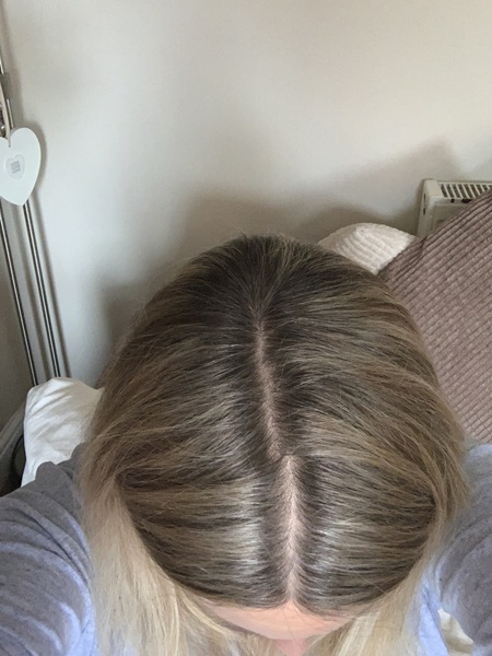 What’s the best way to cover these grey hairs? Pics attached