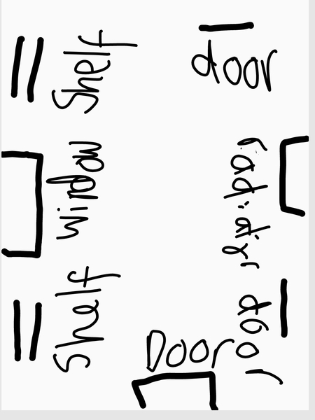 Weird room with a door on every wall?!  Help!!