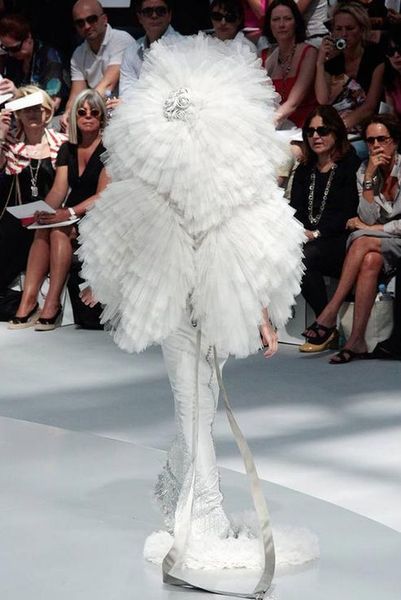 To think this wedding dress is a bit... much?