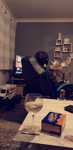 To want him to watch TV with me?