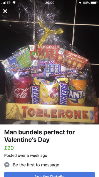 Facebook tat, Valentines edition