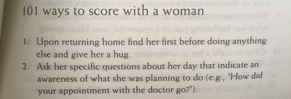 Would you like your husband to do these things?