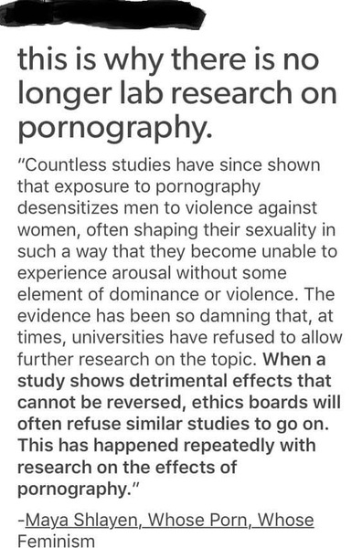 Horrendous consequence of current porn trends