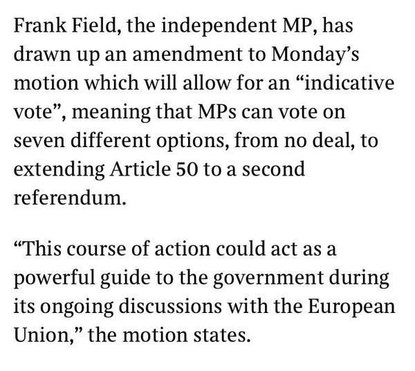 Westminstenders: Stalemate