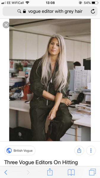 To be going grey at 24?!