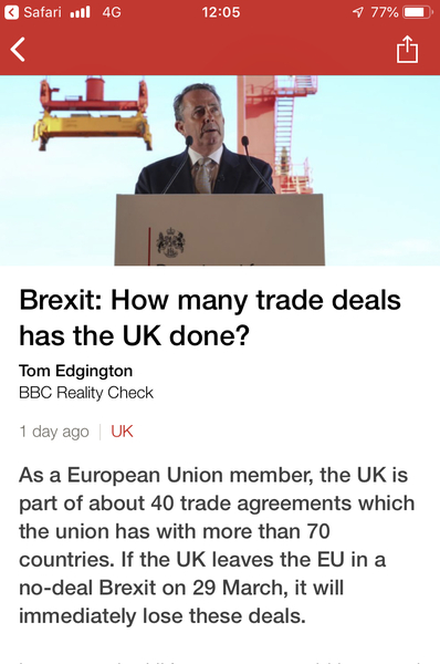 DH and his Brexit cupboard