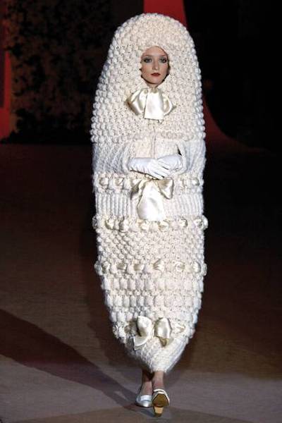 To think this wedding dress is a bit... much?