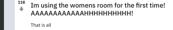 Online communities feeding male entitlement to female spaces