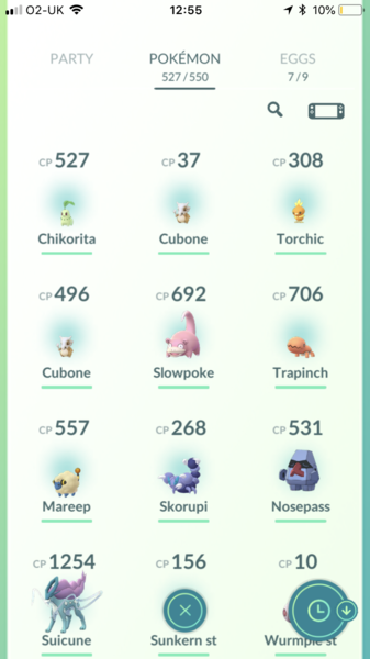 PokemonGo #21.  We'll drink drink drink to Lileep the Pink the saviour of PokemonGo...