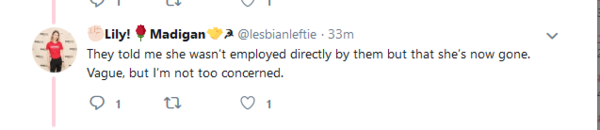 Everyone’s favourite women’s officer at it again