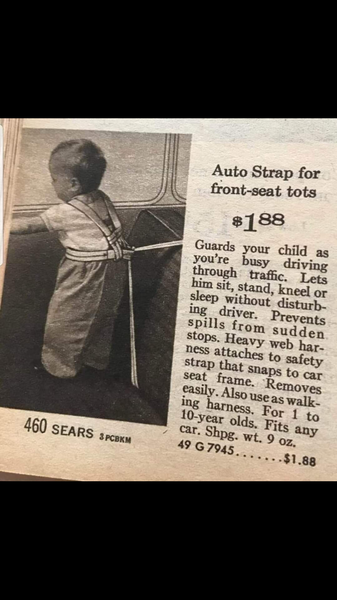 MIL and second hand car seat.