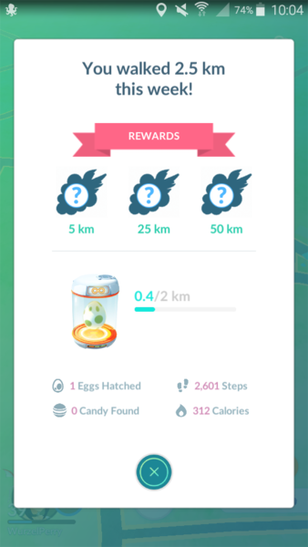 PokemonGo #21.  We'll drink drink drink to Lileep the Pink the saviour of PokemonGo...