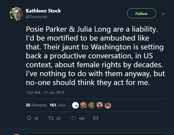 Posie Parker in the USA