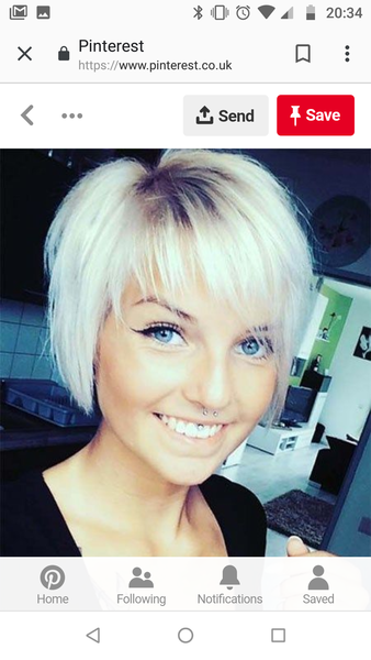 Growing my hair. To fringe or not?