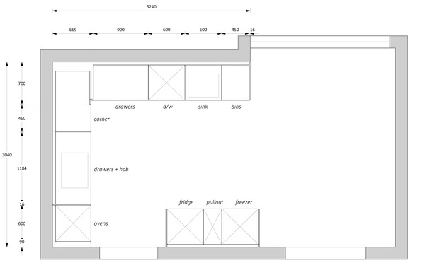 Anyone able to critique my DIY Kitchens plan?