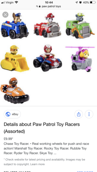 In what toy organisation section would you put these?