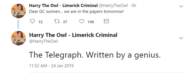 Harry the owl visited by police