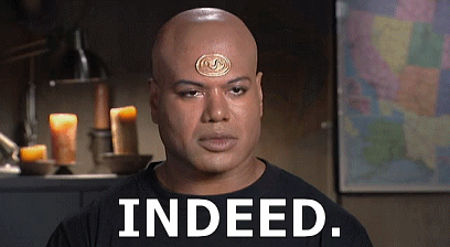 To think the word “indeed” is a normal word?