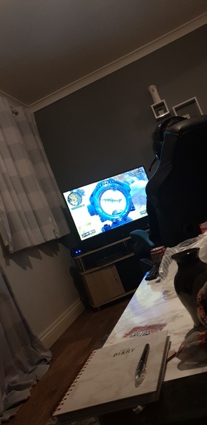 To want him to watch TV with me?