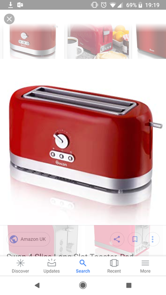 To expect a Toaster that fits Normal slices of bread?
