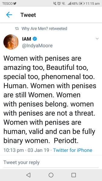 Redefining womanhood