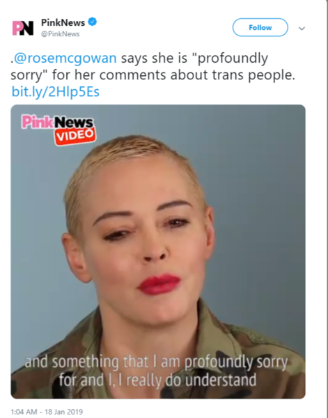 Can we talk about Pink News? Collecting examples of their propaganda.