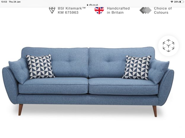 What light fittings and rugs go with this sofa?