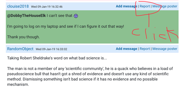 To ask if anyone else is psychic?