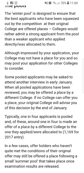 Oxbridge Applications 2019 (Part Three)