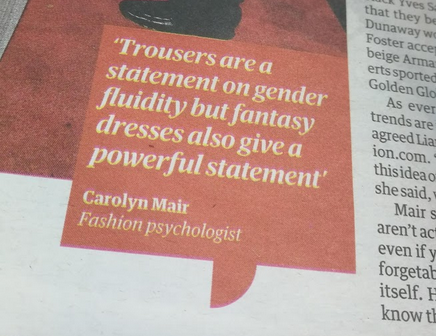 Trousers are gender-fluid now