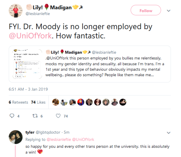 Everyone’s favourite women’s officer at it again