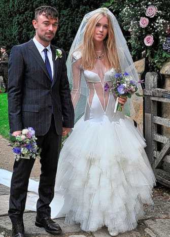 To think this wedding dress is a bit... much?