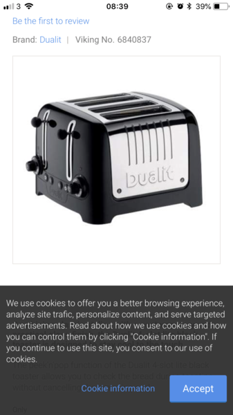 Which kettle/toaster do you have?