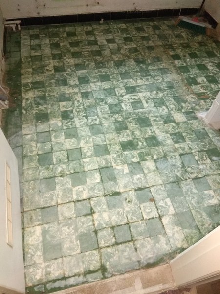 1950s tile restoration update!!