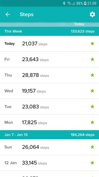 Fitbit steps - how many?