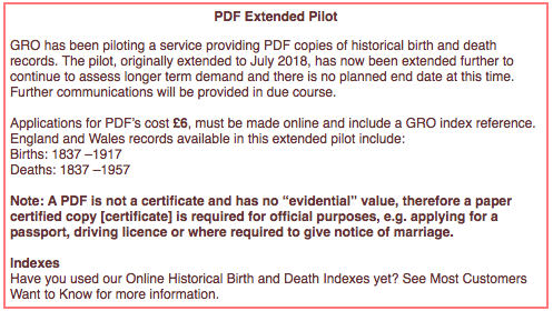 Marriage certificate
