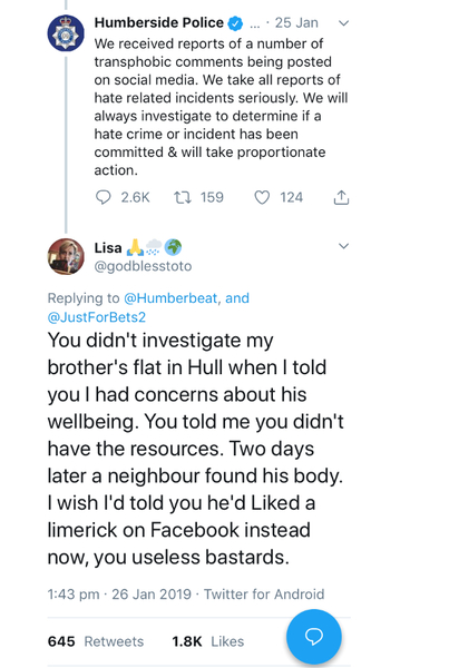 Harry the owl visited by police