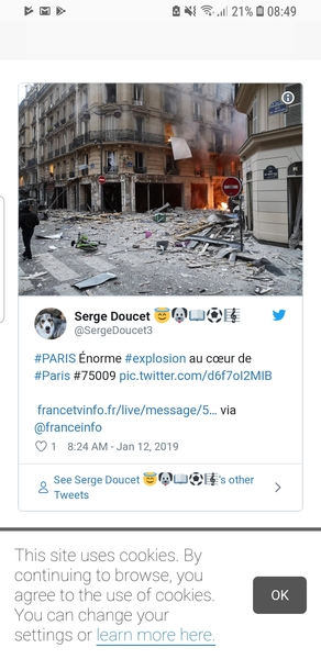 What on earth has happened in Paris??