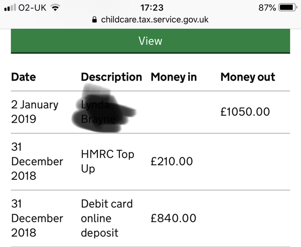 Tax free childcare help!!