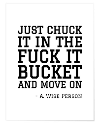 To have no time for 'nonsense' anymore