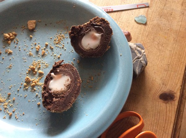To ask how you eat your creme egg....