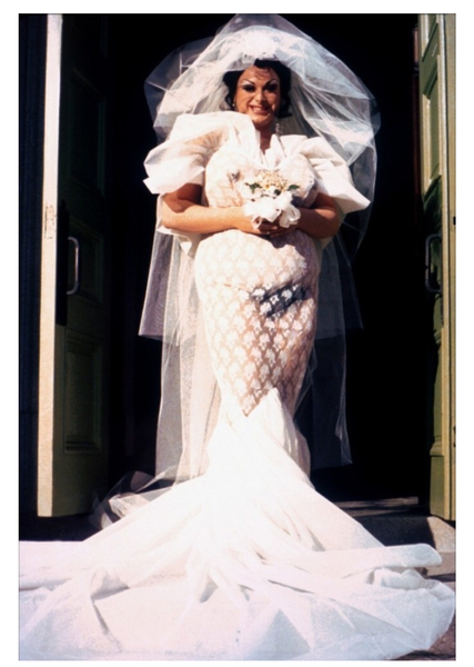 To think this wedding dress is a bit... much?